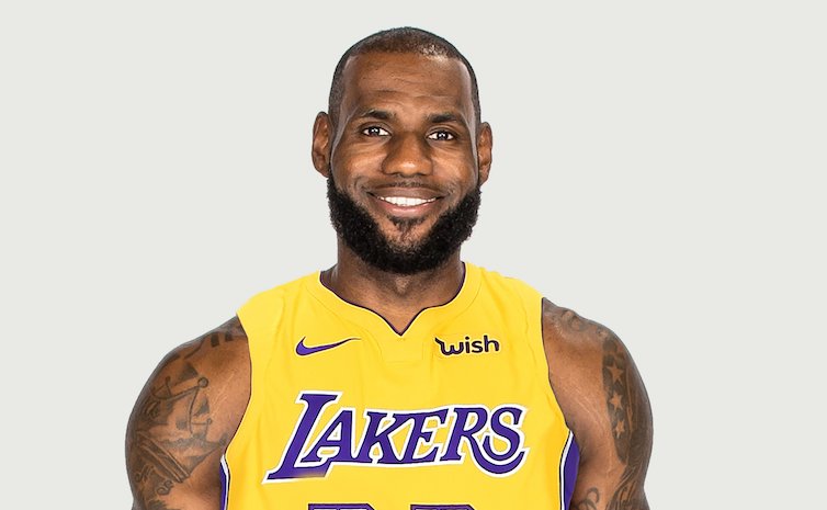 Numero lebron james online lakers