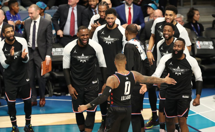 El Team LeBron se del All-Star y Durant se el MVP | Basquet Plus