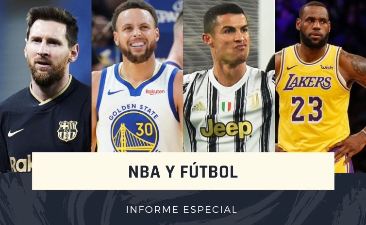 NBA y fútbol: comparando a las principales estrellas de ambos sectores |  Basquet Plus